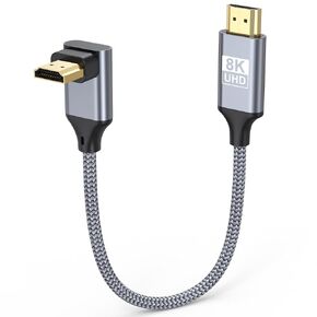 Right Angle HDMI Cable 8K 90 Degree HDMI 2.1 Cable 6.6FT in Saudi Arabia