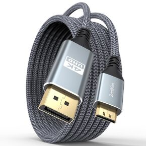 4K Display Port to Mini HDMI Cable 6.6FT, DP to Mini HDMI Cable in Saudi Arabia