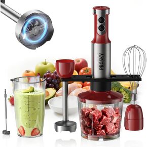 Immersion Blender Handheld 1200W, 20-speeds, 5-in-1 Handheld Mixer in Saudi Arabia