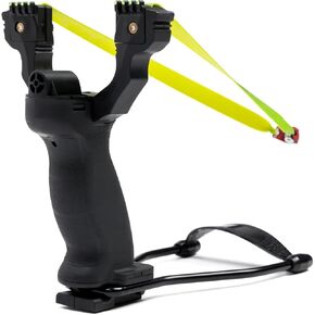 Barra Goliath Magazine-Fed Slingshot – 25-Round Capacity, Adjustable Multi-Pin Sights, Arm Brace & Ergonomic Grip for Target Practice, Compatible with Steel, Lead & Clay Ammo in Kuwait