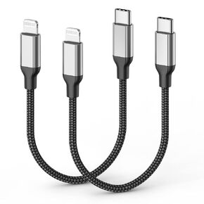 2Pack MFi Certified 3ft USB-C to Lightning Cable for iPhone 14/13/12, iPad in Saudi Arabia