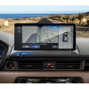 واقي شاشة بايلوت 2026 مضاد للوهج، لسيارة Honda Pilot (Sport/EX-L/Touring/TrailSport/Elite/Black Edition) شاشة لمس 12.3 بوصة، زجاج مقسى 9H 2026 Pilot Accessories مضادة لبصمات الأصابع in Kuwait