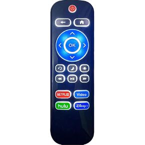 Replacement Backlit Remote Control for TCL/Hisense/Sharp/Philips/Onn/Element/Insignia/Westinghouse Roku TV (NOT for Roku Stick or Box) in Saudi Arabia