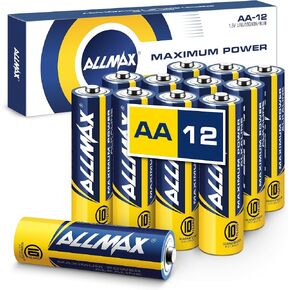Allmax AA Maximum Power Alkaline Batteries (100 Count) – 1.5V in Kuwait