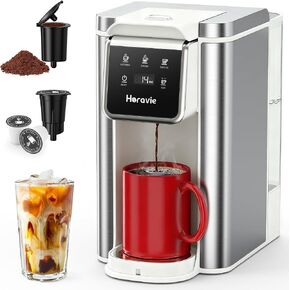 Single Serve Coffee Maker for K-Cup Pod & Ground, Hot & Iced Coffee Maker in Saudi Arabia