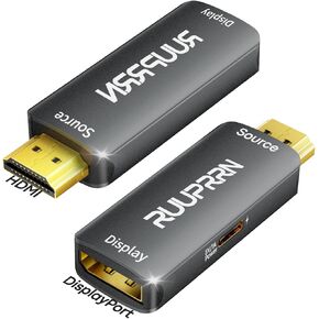 HDMI to DisplayPort Adapter (4K@60Hz, 2K/1080P@120Hz) Uni-Directional in Saudi Arabia