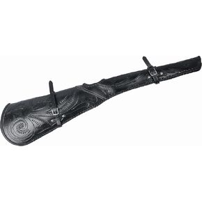 Hulara 33" Leather Rifle Scabbard Lever Action – Western Handmade Gun Case | Full Grain Leather Rifle Case | Fits Winchester, Marlin, Henry 16-24 Inch Barrel | Saddle & ATV Mount in Saudi Arabia