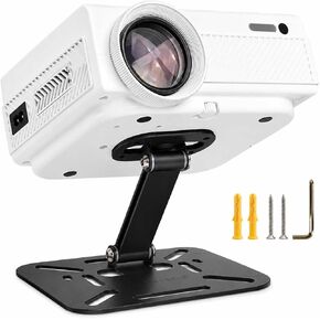 Salange Mini Projector Stand Table, Desktop Foldable Stand, Projector Ceiling Mount, Easy Setup with 180-Degree Adjustment, Compatible with Most Projectors for Home,Outdoor,Office（ 2026 Upgrade in Saudi Arabia