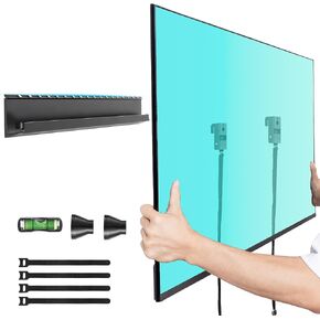 Aquzee No Stud TV Wall Mount for 32-70 TVs, No Drill TV Mount up to 130 lbs in Saudi Arabia