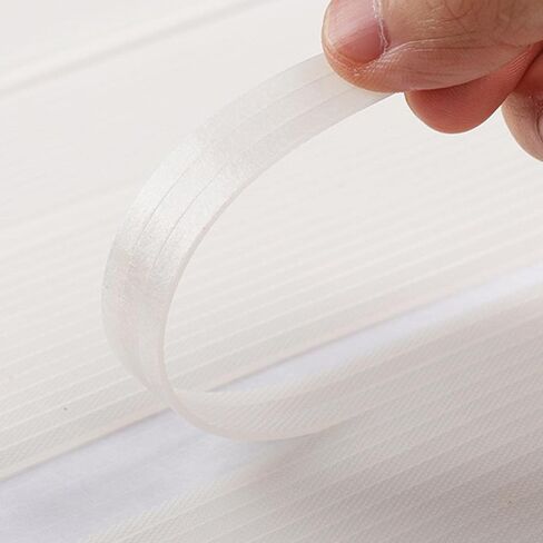 Thermal Binding Glue Strips 2mm Wide (0.08 inch) - 100Pcs EVA Hot Melt Adhesive Strips with Backing for Book Binding Repair & Machine in Saudi Arabia
