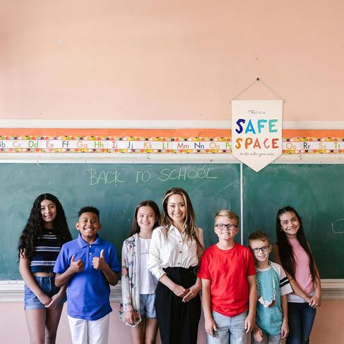 Therapy Office Decor School Counselor Office Must Haves Safe Space Sign Social Worker Teacher Gift Mental Health Sensory Room Calming Corner Items Classroom Calm Down Corner Wall Art Canvas Banner in Kuwait
