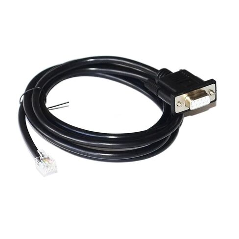 D-SUB 9 PIN DB9 F to RJ12 6P6C Adapter Cable for G25 G27 Pedals to FANA CSW2.5(1.5m) in Kuwait