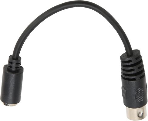 كابل محول ماوس لوحة المفاتيح PVC الممتاز اتصال موثوق به لألعاب PS2 5 Pin Male إلى Mini DIN 6 Pin Female in Kuwait