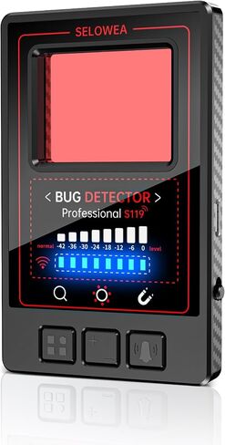 Hidden Camera Detector, Anti Spy Bug GPS Tracker Finder for Travel in Saudi Arabia