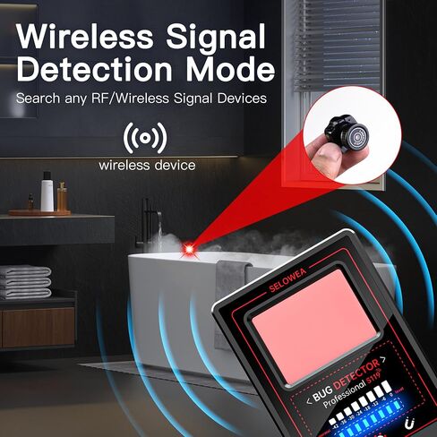 Hidden Camera Detector, Anti Spy Bug GPS Tracker Finder for Travel in Saudi Arabia