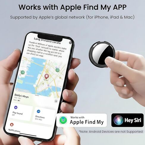 2 Pack Tracker Tag [Apple MFi Certified] Air Bluetooth Smart Tag Key Finder in Saudi Arabia