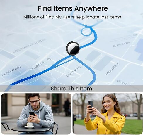 2 Pack Tracker Tag [Apple MFi Certified] Air Bluetooth Smart Tag Key Finder in Saudi Arabia