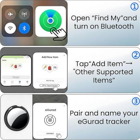 2 Pack Tracker Tag [Apple MFi Certified] Air Bluetooth Smart Tag Key Finder in Saudi Arabia