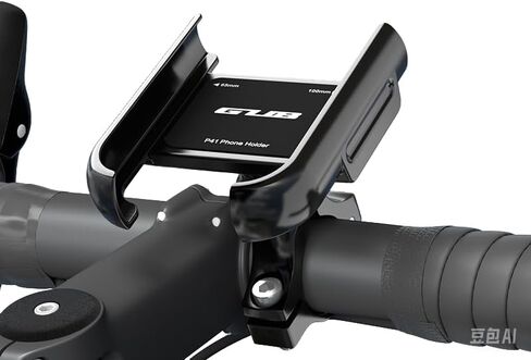 GUB P41 Aluminum Bike Phone Holder for 4.0" to 7.2" Device Quick Release Bicycle Phone Stand Scooter Mount Support Handlebar Clips (Black) in Kuwait