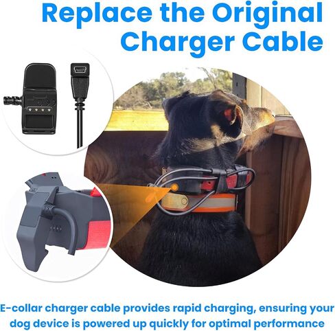 2-Pack Charging Clip for Garmin T5 mini, TT15 mini & PT 10 Dog Tracking Device - Replacement Charger Cable for PRO Series Dog Training Collars & Bark Collars - Replaces 010-11890-10 in Saudi Arabia