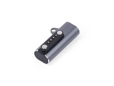 2pcs Magnetic Charging Data Adapter for SenseCAP T1000-E Tracker;7.62mm 4pin Pogo Pin to Type-C Connector in Saudi Arabia
