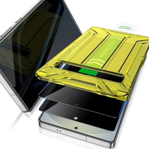 Fotbor for iPhone 14 Plus & iPhone 13 Pro Max Privacy Screen Protector, 2 Pack Privacy Screen, Anti Spy Tempered Glass Film with Easy to Install Kit, 6.7 Inch in Kuwait