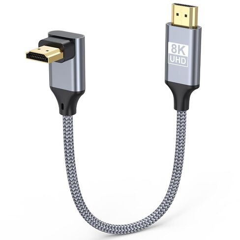 Right Angle HDMI Cable 8K 90 Degree HDMI 2.1 Cable 6.6FT in Saudi Arabia