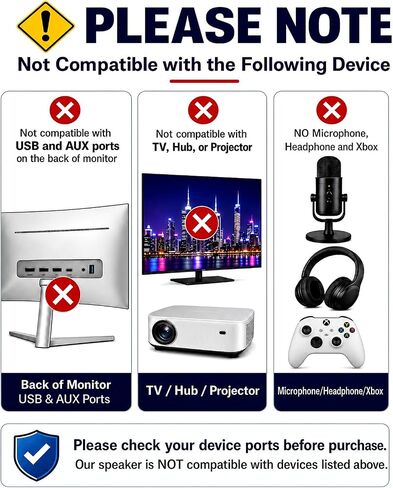 Computer Speakers for Desktop PC,USB-C Monitor Speakers with Touch Control in Kuwait