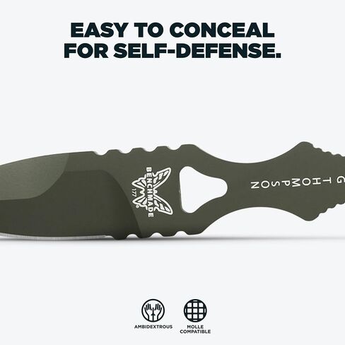 سكين تكتيكي صغير SOCP خنجر Benchmade، شفرة فولاذية 440C (177GN) in Kuwait