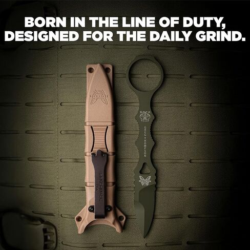 سكين تكتيكي صغير SOCP خنجر Benchmade، شفرة فولاذية 440C (177GN) in Kuwait