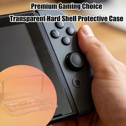 Transparent Hard Shell Case for DS Lite NDSL, Premium Crystal Clear Case with Protective Films and Cleaning Kit Practical Protective Cover Accessories Replacement Parts in Saudi Arabia