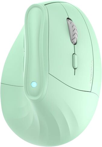 KYSONA Ergonomic Mouse Wireless, Bluetooth Vertical Mouse, 5-Level Adjustable DPI, 2.4G Silent Switch Mice for Windows, MacOS, IPadOS, Laptop, PC, White in Kuwait