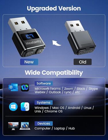 Meatanty 2Pcs Metal Tiny Mouse Jiggler, USB Mouse Mover Undetectable, Automatic Shaker with Separate Mode and ON/Off Buttons, Mouse Moving Device Screen, Wiggler Giggler Keep Computer/PC/Laptop Awake in Saudi Arabia