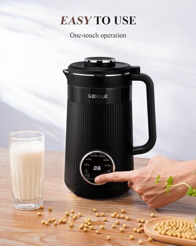KIDISLE 32oz Automatic Nut Milk Maker Machine, Self-Cleaning & Delay Start in Saudi Arabia