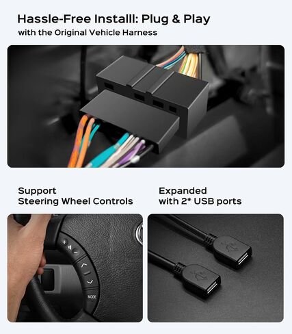 Car Radio Stereo for Toyota Tacoma 2005-2011, Wireless CarPlay Android Auto in Saudi Arabia