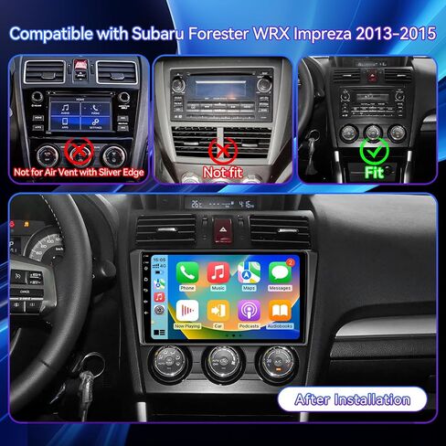 Car Radio Compatible with Subaru Forester WRX Impreza 2013 2014 2015 in Saudi Arabia