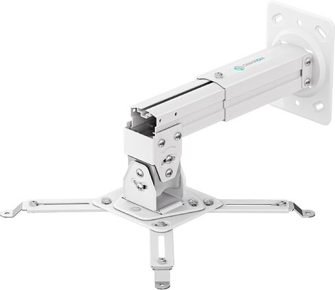 ONKRON Projector Ceiling Mount, max 22 lbs, Universal Bracket, White in Kuwait