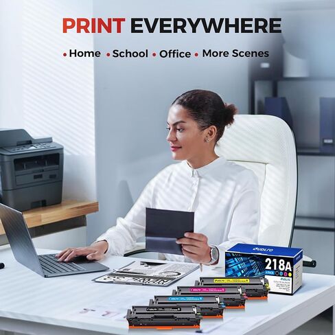 218X 218A Toner Compatible for HP 218A Work for HP 3301 Toner Cartridges in Kuwait