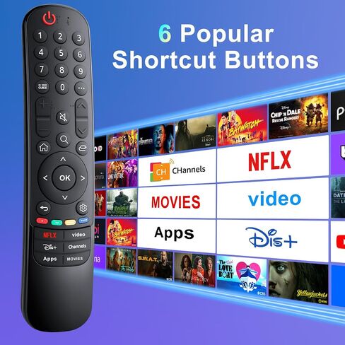 Universal for LG Smart TV OLED QNED UHD NanoCell Webos 4K 8K Magic Remote Control Replacement, 1 Year Warranty in Saudi Arabia