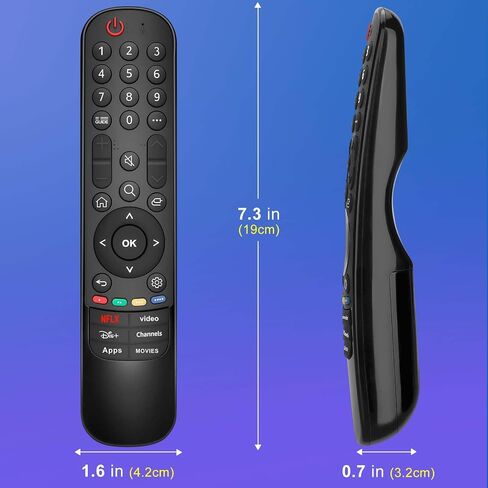 Universal for LG Smart TV OLED QNED UHD NanoCell Webos 4K 8K Magic Remote Control Replacement, 1 Year Warranty in Saudi Arabia