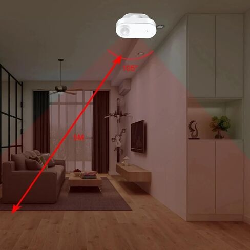 Haozee Smart Motion Sensor, Zigbee PIR Motion Sensor with Illumination in Saudi Arabia