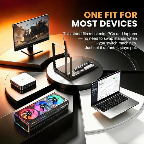 OCuLink eGPU Dock, PCIe 4.0 x4 64Gbps, ATX External GPU Enclosure in Saudi Arabia
