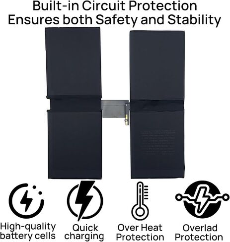 A2387 Battery Compatible with iPad Pro 12.9 2021, iPad Pro 5th Gen 12.9 A2461 A2462 2021 A2378 A2379 MHNH3LL/A MHNK3LL/A with Tools 3.82V 40.11Wh in Saudi Arabia