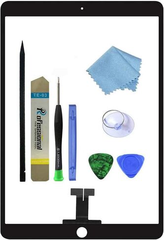 for Black iPad Air 3 3rd Generation 2019 10.5 inch Touch Screen Digitizer Glass Replacement (Not LCD) Modle A2152 A2123 A2153 A2154 with Toolkit. in Kuwait