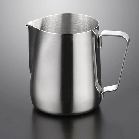 Pot Aluminum Coffee Maker Espresso Percolator Cappuccino Pot with Stainless Steel Milk Cup Hand Polished Aluminum Build Suitable for in Saudi Arabia