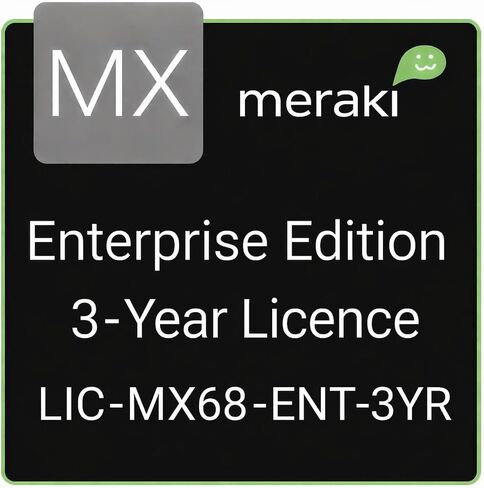 ترخيص مؤسسة الشبكة المتقدم المتوافق مع MX68 من سلسلة MX - تغطية جهاز واحد LIC-MX68-ENT-3YR (3 سنوات) in Kuwait