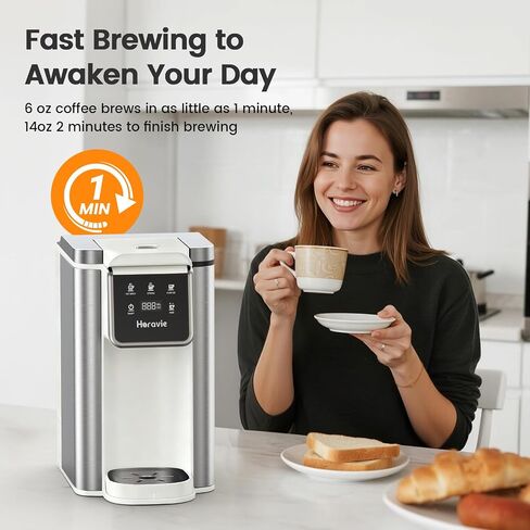 Single Serve Coffee Maker for K-Cup Pod & Ground, Hot & Iced Coffee Maker in Saudi Arabia