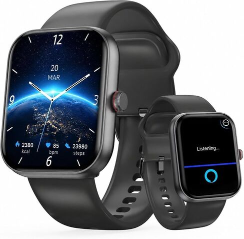 Smart Watch with Alexa Built-in,1.91"HD Fitness Tracker with Bluetooth Call in Saudi Arabia