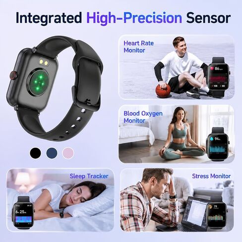 Smart Watch with Alexa Built-in,1.91"HD Fitness Tracker with Bluetooth Call in Saudi Arabia