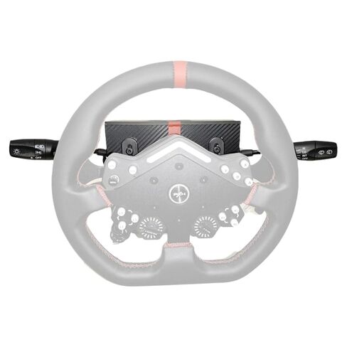 Obokidlyamor Turn Signal Headlight Dimmer Switch For PXN V99/ V10/V12 LITE Direct Drive Servo Wheel Base;Multi-Function Stalks Turn Wiper Lever Combination Racing Simulator Button Console Racing Wheel (For PXN V99) in Saudi Arabia